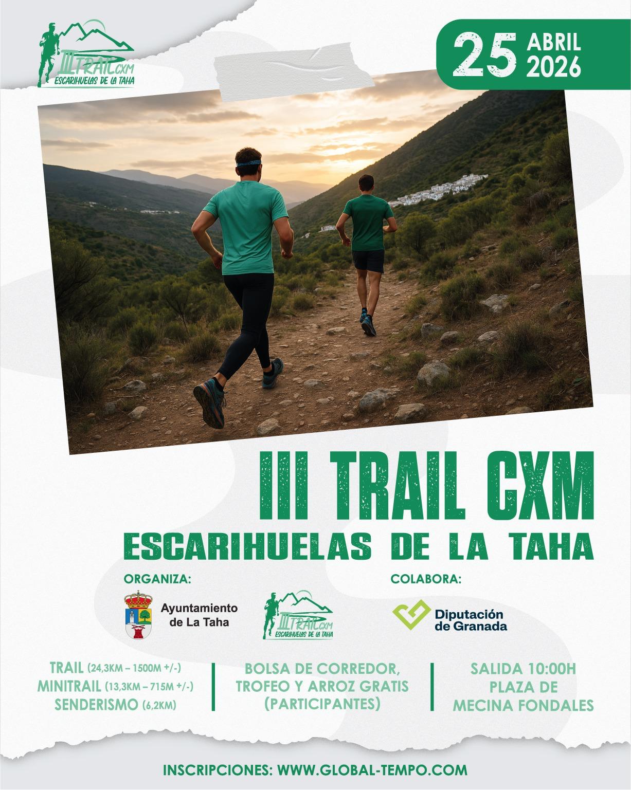 III TRAIL CXM - ESCARIHUELAS DE LA TAHA